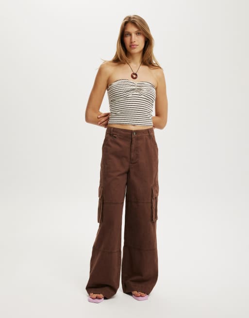 Cotton:On Benny cargo pant in brown
