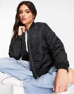 Cotton:On bomber jacket in black