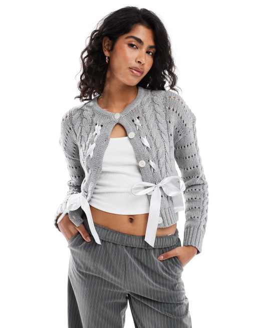 Cotton on grey cardigan best sale