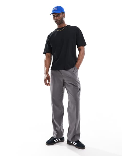 Cotton:On Box fit scooped hem t-shirt in black - view 1