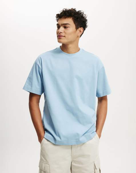 Cotton:On Box fit t-shirt in blue - view 1