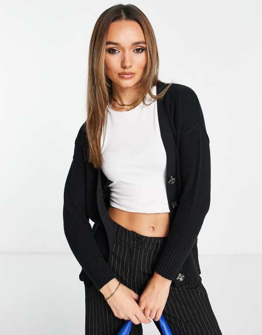 Black boyfriend shop cardigan womens