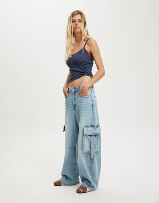 Cotton:On Boyfriend super baggy jean in blue