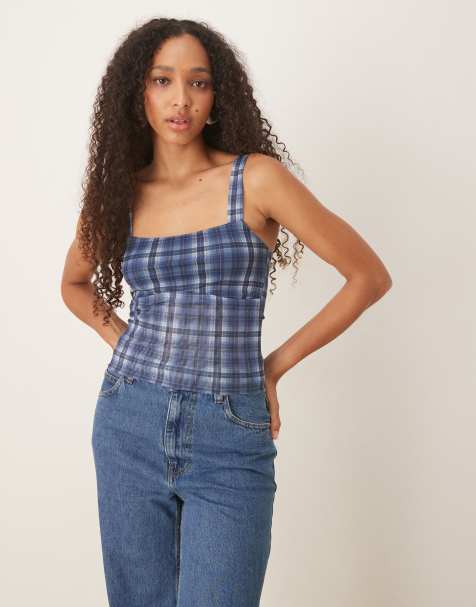 Cotton:On Brooke mesh cami in multi - view 1