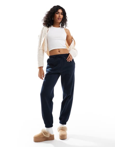 Cotton:On Classic fleece joggers in blue - view 1