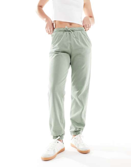 Men's Drawstring Sweatpants- Sage – Cotton Isle