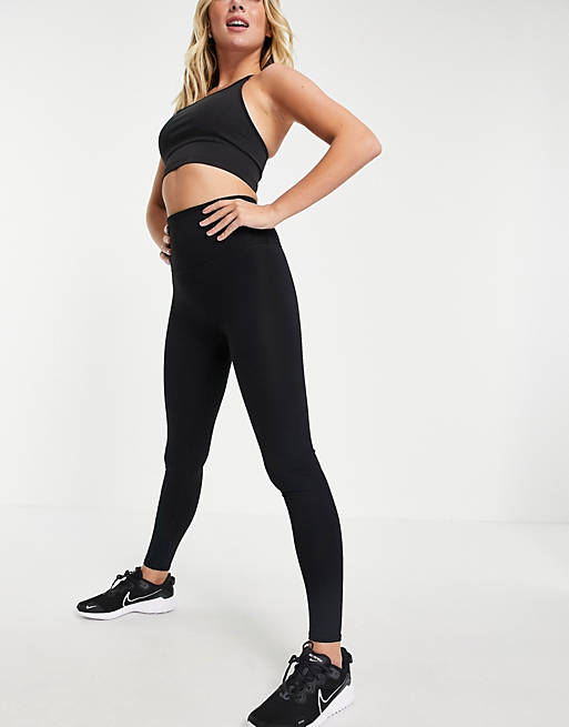 Cotton:On co-ord active leggings in black
