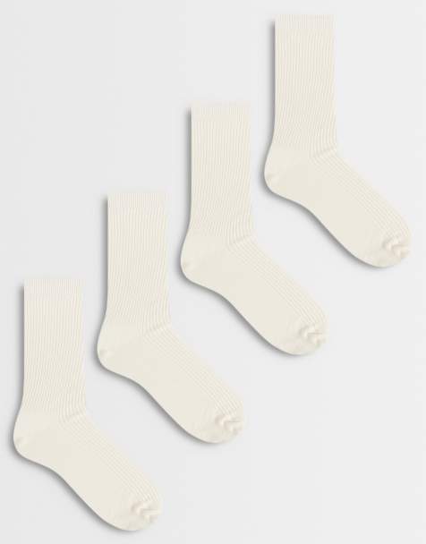 CottonOn confezione da 4 calzini quarter crew neutri - view 1