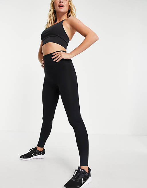 Cotton:On coordinating active leggings in black