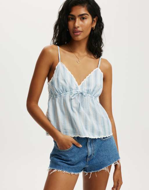 Cotton:On Cotton lace cami in multi