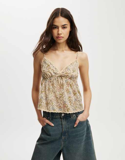 Cotton:On Cotton lace cami in multi