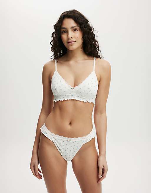 Ditsy Lace Bralette Ditsy Lace Bralette