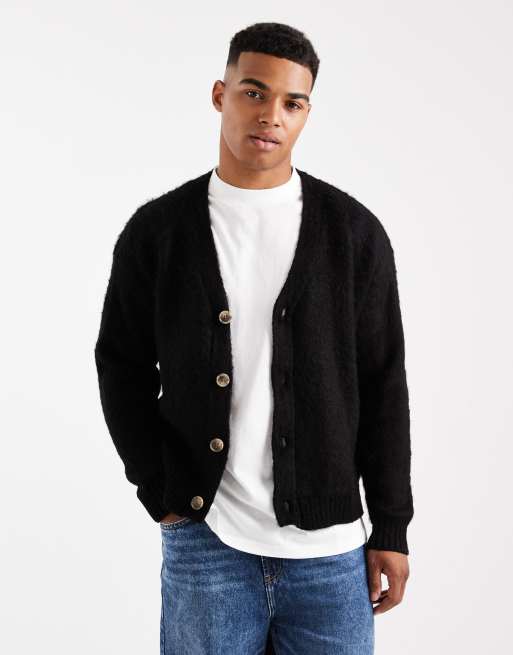 Cotton:On Cropped cardigan in black