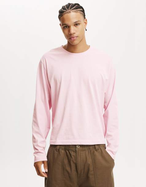 Cotton:On Cropped fit long sleeve in pink - view 1