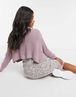 cropped jumper cotton on