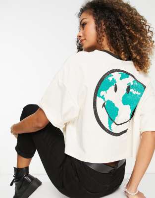 cotton on cropped tee