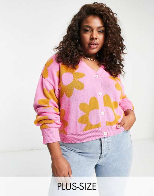 Cotton:On Curve – Blommönstrad kofta