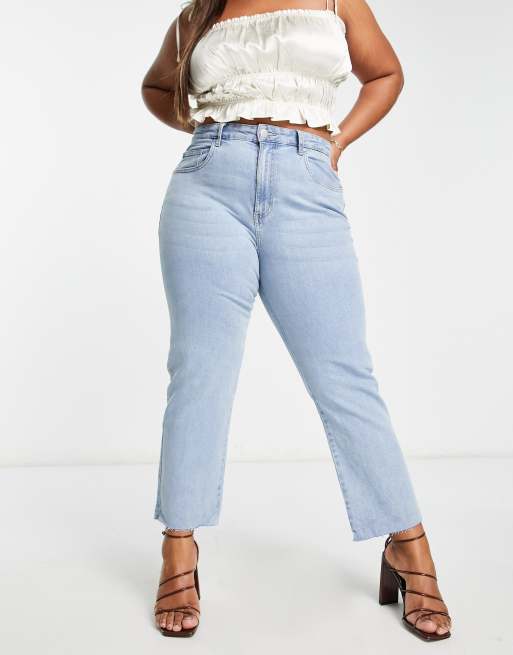 Cotton:On Curve straight leg jean in black wash