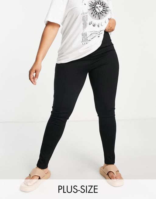 Cotton High-Rise Leggings