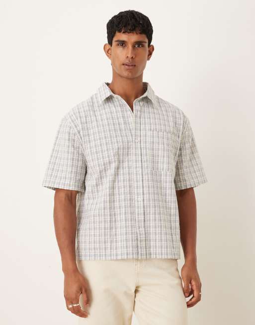 Cotton:On Darcy short sleeve shirt in off-white