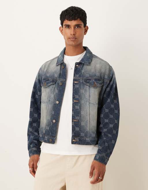 Cotton:On Denim trucker jacket in blue