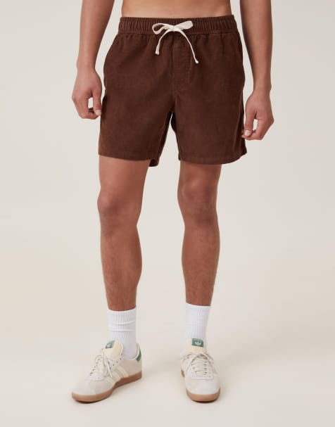 Cotton:On Easy short in chocolate cord - view 1