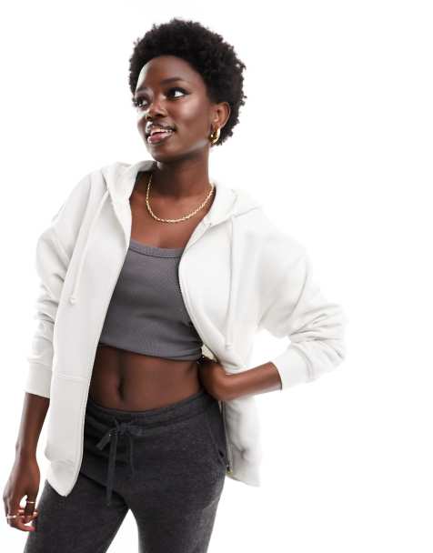 Felpe Con Cappuccio e Zip Da Donna ASOS