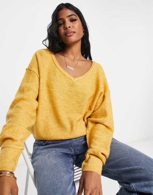 Fine knit cheap cotton jumper