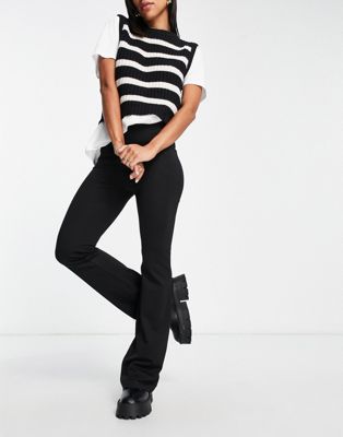 Cotton:On flared pants in black