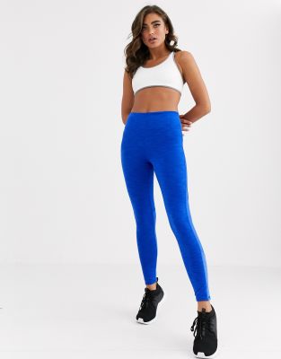 Cotton:On fleece lined leggings-Blue