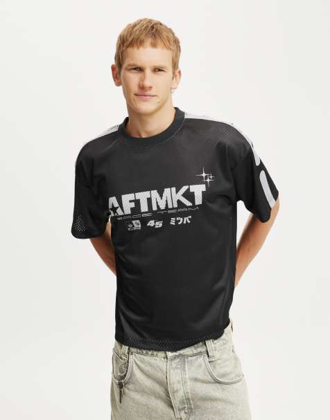 Cotton:On Football jersey in black - view 1