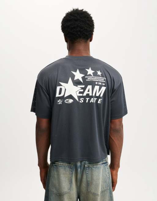 Cotton:On Football jersey in charcoal