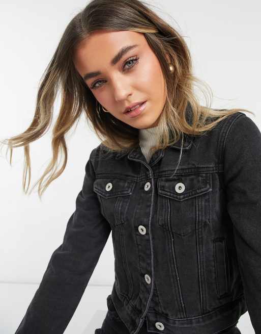 Cotton on girlfriend denim jacket discount