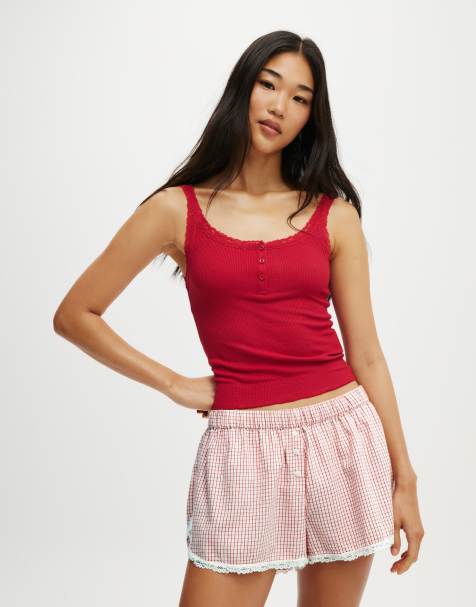 Cotton:On Girlfriend short in red - view 1