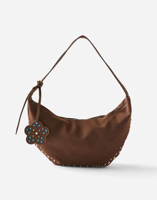 Cotton:On Gracie collection underarm bag in brown