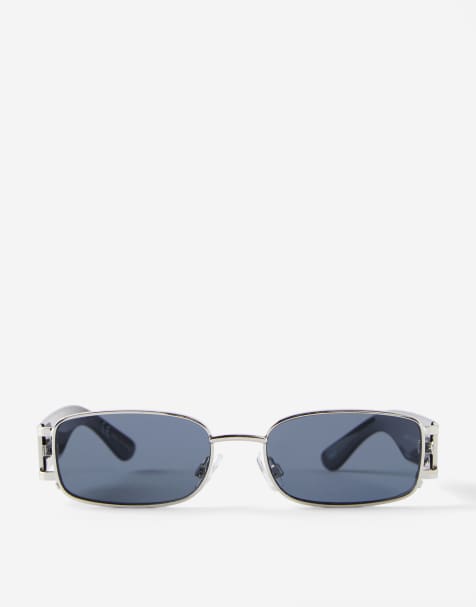 Cotton:On Harriet metal sunglasses in silver - view 1
