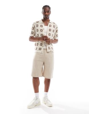 Cotton:On Havana short sleeve shirt in white