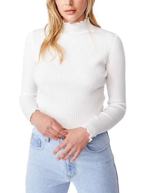 Cotton white outlet jumper