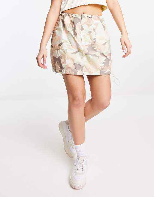 Asos camouflage outlet skirt