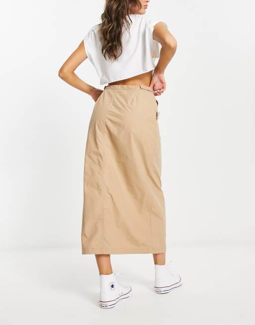 Zandkleur rok new arrivals