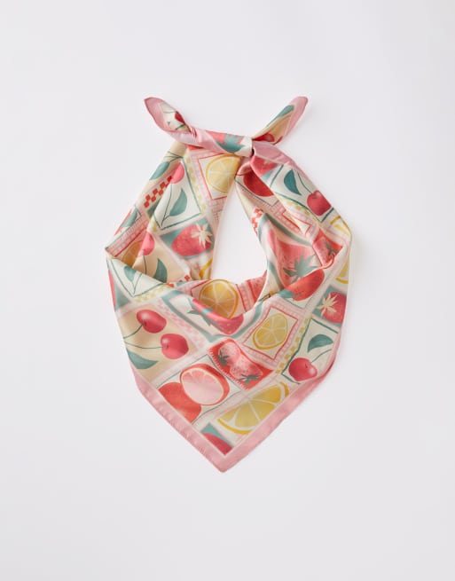 Cotton:On Knot your everyday scarf in pink