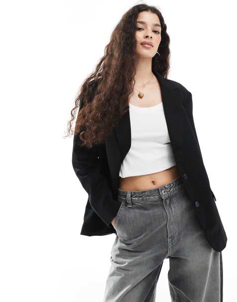 Cotton:On Lolita blazer in black - view 1