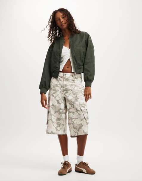 Cotton:On Long cargo jort in beige