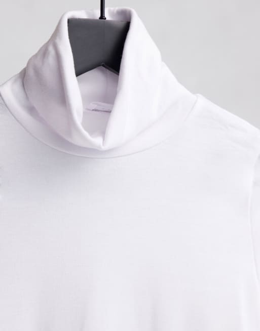 White cotton polo hot sale neck ladies