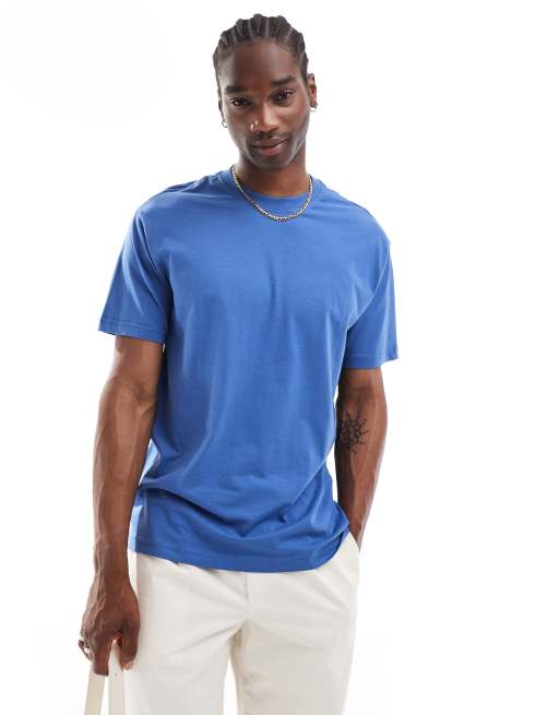 Plain white loose t shirt best sale