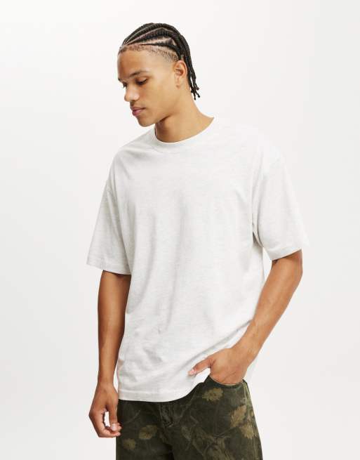 Cotton:On Loose fit t-shirt in white marle