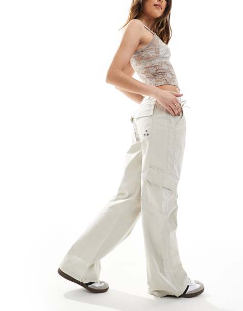 Cotton:On Low rise cargo pant in brown - view 1