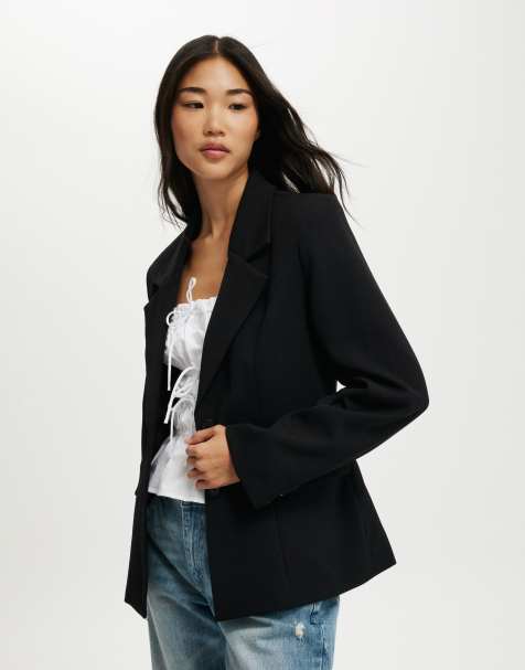 Cotton:On Luis blazer in black - view 1