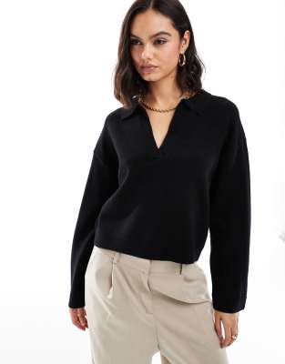 Solid Lux Long Sleeve Sweater