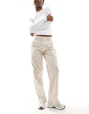 Cotton:On Mack cargo pant in beige-Neutral